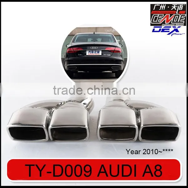 Stainless Muffler Tip in Exhaust Pipe for Audi A8 photo-4