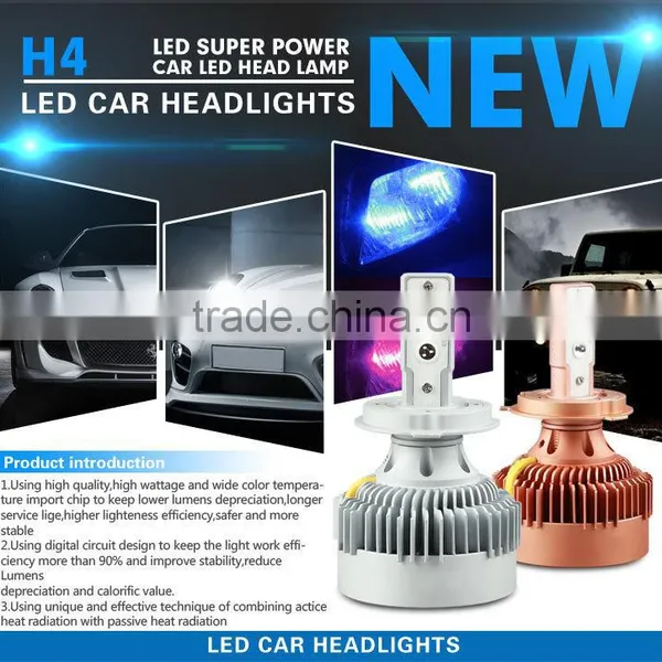 High Low Beam H4 Auto LED Head Light Lamp Factory Wholesale photo-2