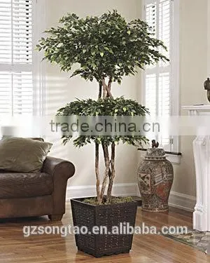 Hot Sale Bonsai Plant Artificial Ficus Tree for Indoor &outdoor Decor photo-4