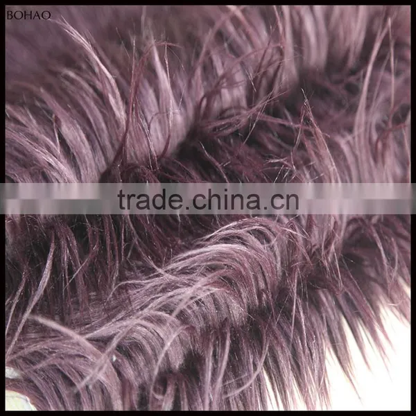 Plush Type Mongolian Fur Fabric photo-5