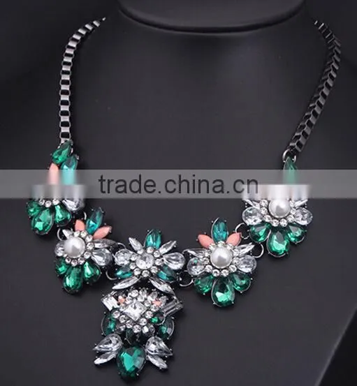 Fashion Multicolor Resin Pendant Cheap Necklace Jewelry Hot Sale photo-3