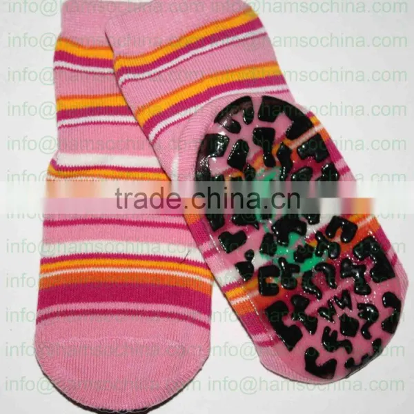 Baby Tramponline Socks With Non Slip Dots Anti Slip Indoor Socks photo-4