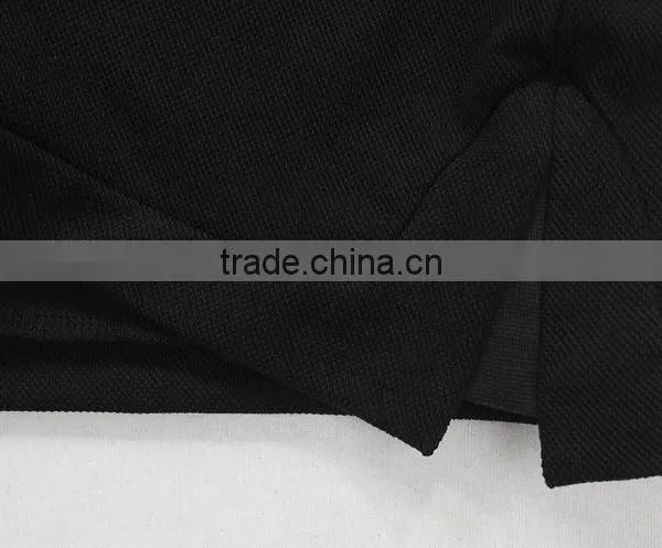 T-shirt Wholesale China Mens Knitwear 100% Cotton Black Polo Shirt Bulk Polo Shirts for Men photo-4