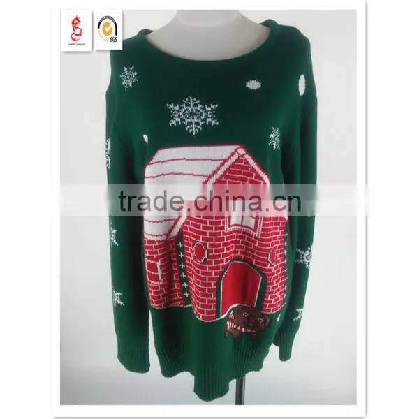 Ugly Christmas Sweater&Knitted Sweater&Adult Sweater photo-5