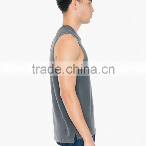 Mens Muscle Tank Top Man Casual Tank Top photo-2