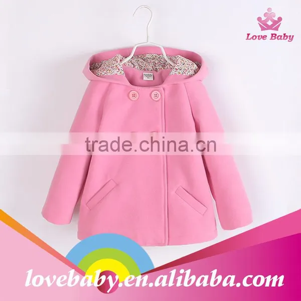 Keep Warm Wholesale Baby Girls Coat Spring and Autumn Kids Coat photo-2