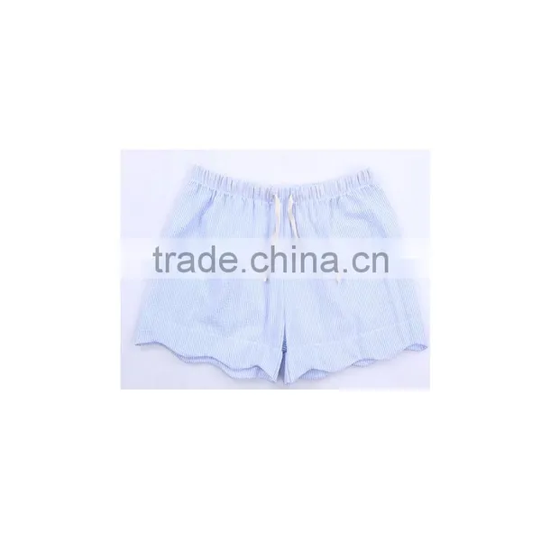 Wholesale Chevron Monogrammed Seersucker Shorts photo-4