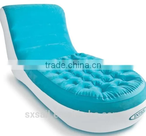 INTEX Blue Flocking Single Deck Chair photo-6