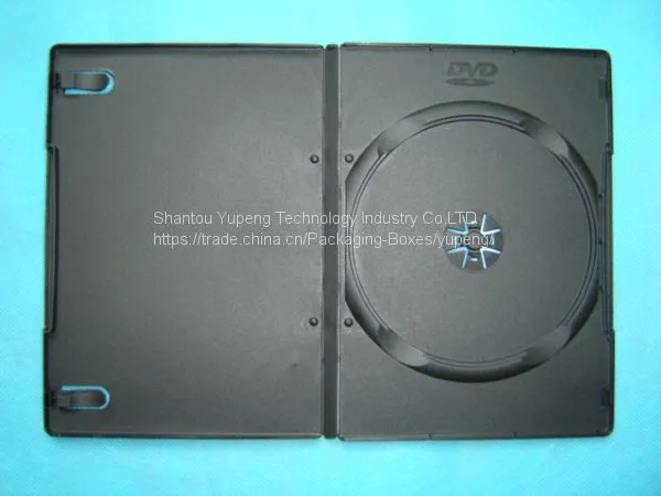 9mm Rectange Storage Dvd Case Dvd Box Dvd Cover Single Black Good Quality Cheap Price (YP-D804H) photo-2