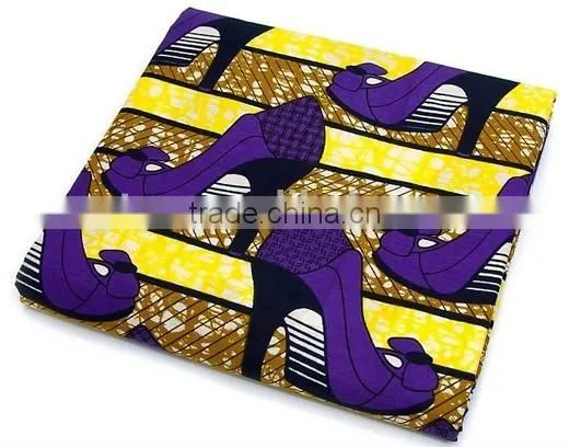 Cotton Imitate Wax Fabric photo-6