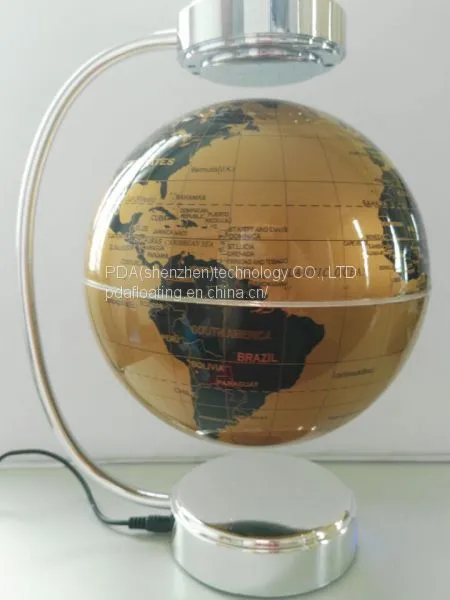 8 Inch Floating Globe With Lighting Change Color photo-3
