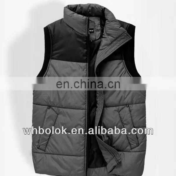 New Style Mens Quilted Waistcoat Winter Windbreaker Casual Warm Vest