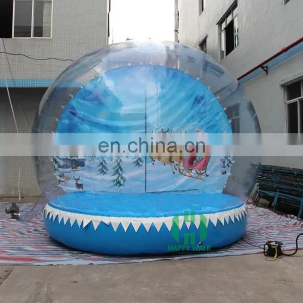 2017HI Hot Sale Christmas Decoration Giant Inflatable Bubble House ,Big Sonw Globe photo-4