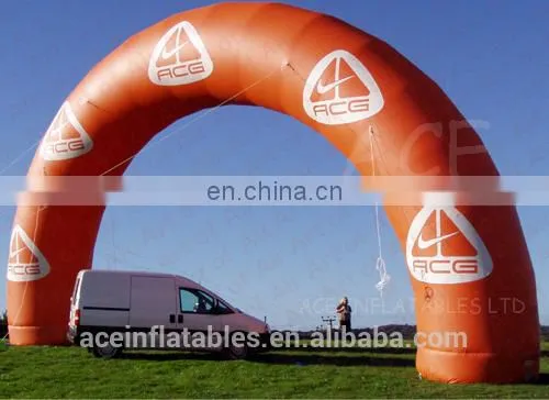 Orange Energetic Bracelet Inflatable Arch for Event photo-2