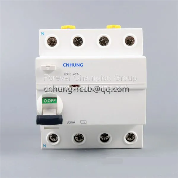 CNHUNG Switch IID Residual Current Circuit Breaker photo-3