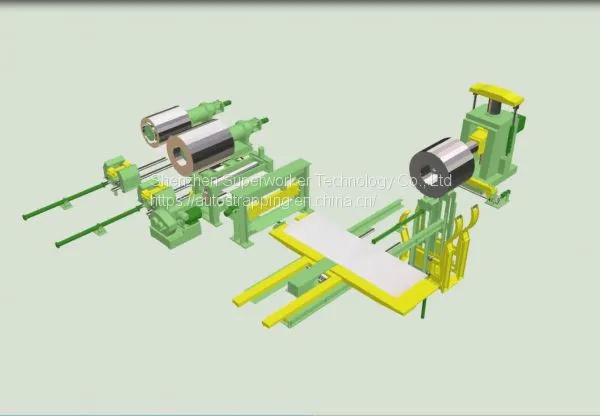 Industrial Automatic Coil Packing Line For Non Ferrous Metal Factories photo-5