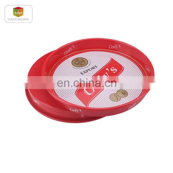 Hot Sale Metal Serving Tin Tray Rolling Tray photo-3