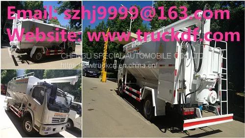 2018s Best Price 12m3 5tons Poultry Feed Transported Truck for Sale photo-5