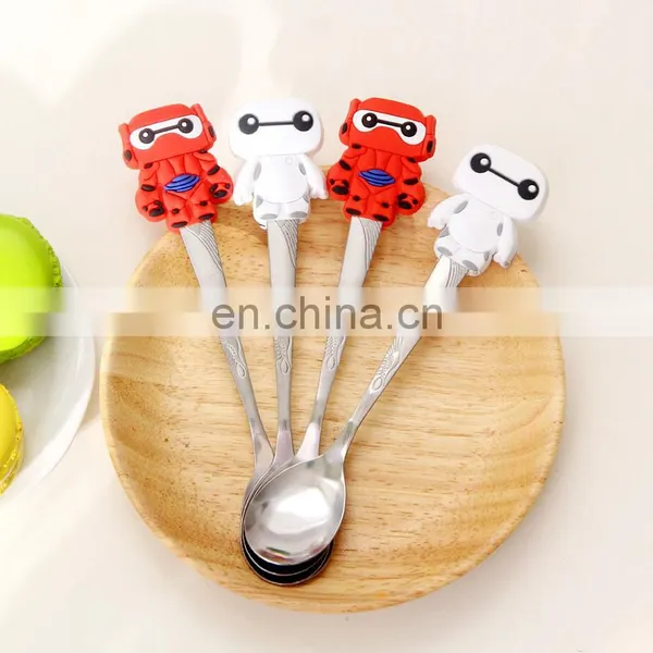 Creative Silicone Coffee Stainless Steel Spoon With Lovely Smile Shape photo-5