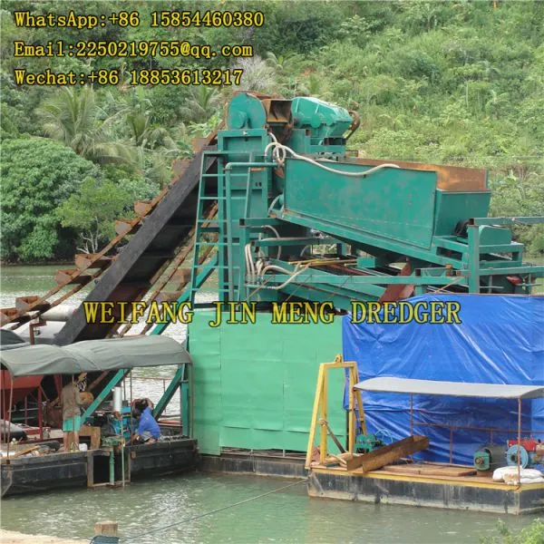 Ce Durable Gold Mining Dredger 10m , 15m