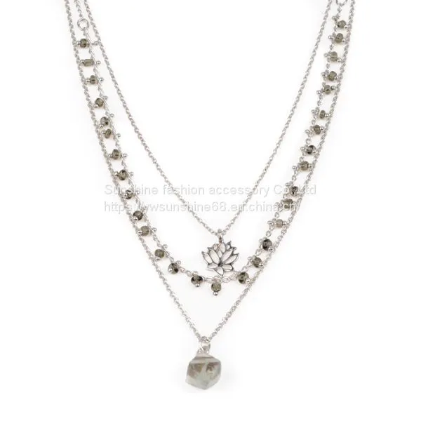 2019 New Fashion Style Pendant Necklaces Jewelry N06-22273 ，2019 New Style Alloy Pendant Necklace, Alloy Gold Pendant Necklaces, Pendant Necklaces Jewelry photo-3