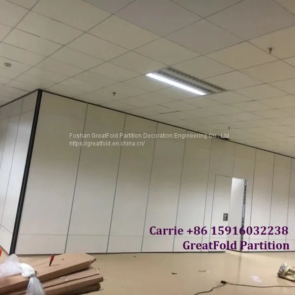 Factory Price New Style Dining Hallrestaurant Movable Partition Wall photo-3
