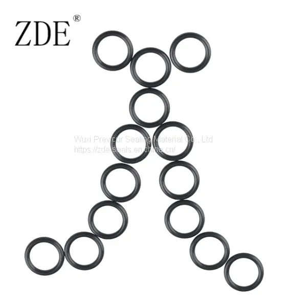 NBR FKM EPDM Silicone Black Rubber Sealing O Ring 10x1.5 photo-2