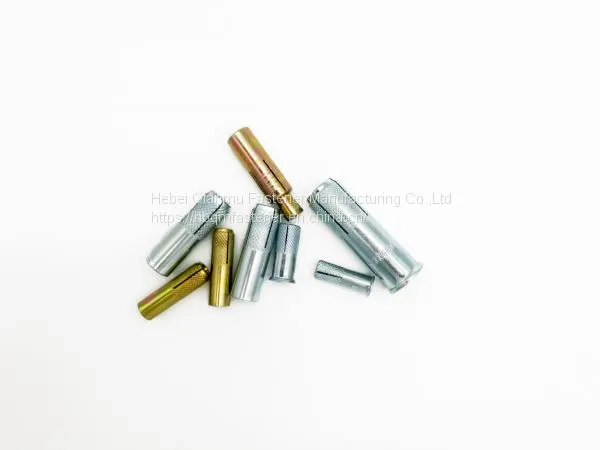 Various Types Of Fasteners And Drop in Anchor Expansion Bolt High Quality Drop in Anchor