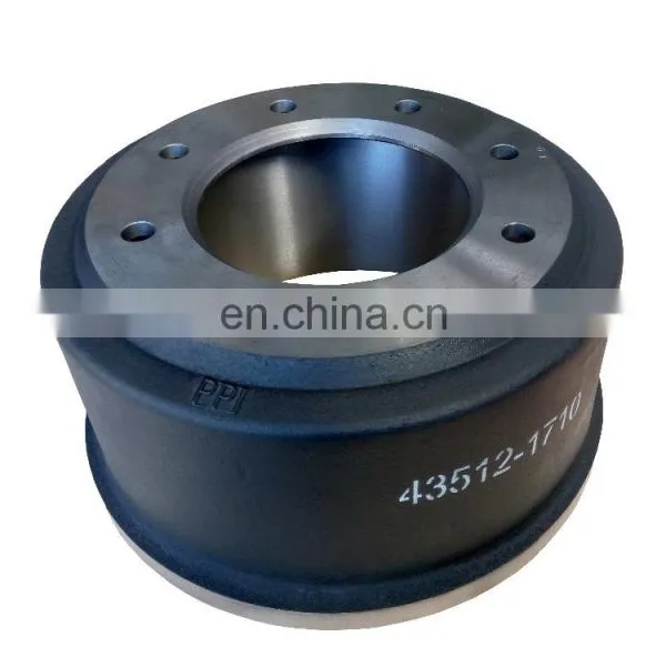 Truck Axle Parts Brake Drum OEM Cast Iron Drum Brake Factory photo-5
