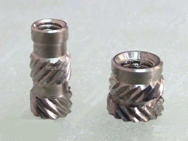 ITC-080/256/440/632/832 Brass Insert Nut Knukles Nuts Insertos Knurling Copper Rivnut Threaded Rivet Ecrou Cejilla Inserti PEM Standard photo-4