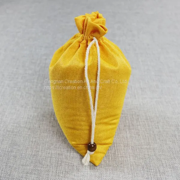 Small Size Various Colors Burlap Candy Bags Jute Wedding Gift Bag With Drawstring Wedding Party Favor Gift Pouches photo-4