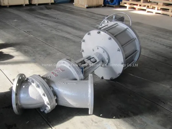 Pneumatic Y Type Globe Valve photo-3
