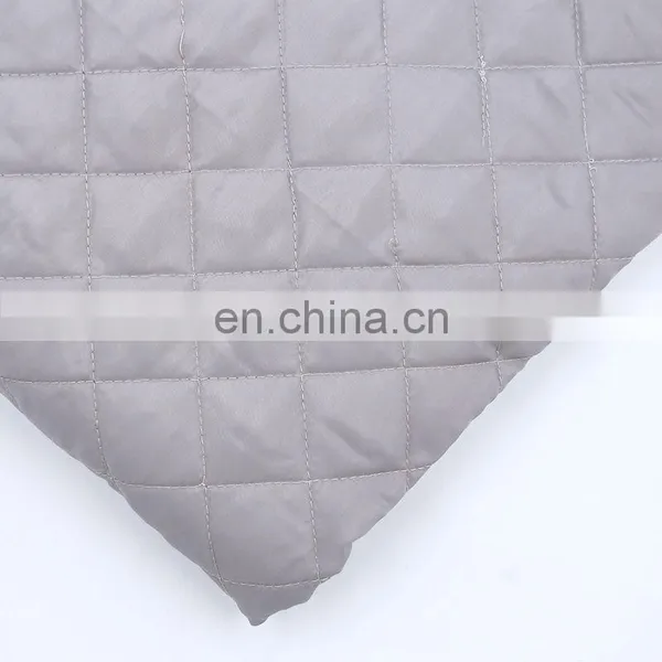 High Quality Polyester Pongee Quilting Winter Jacket Fabric photo-3