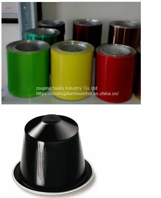 Lacquered Aluminium Foil for Coffee Capsules