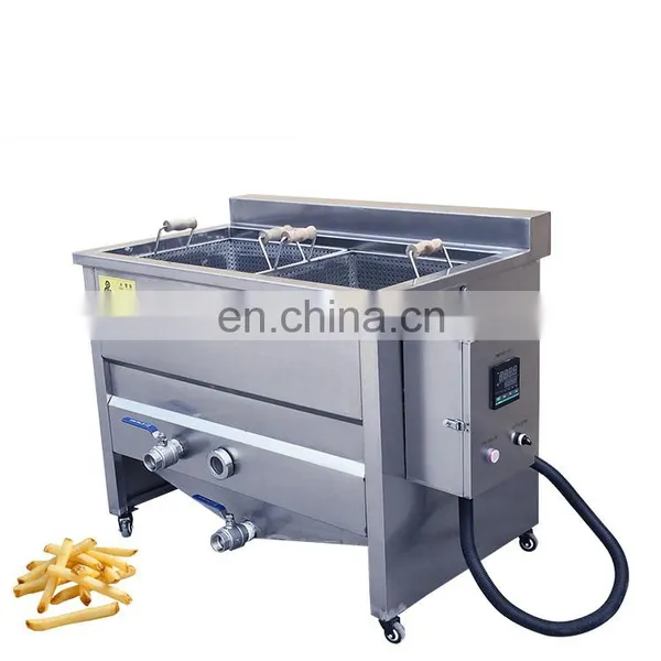 1 Tank 2 Basket Countertop Gas Deep Fryer Donut photo-4