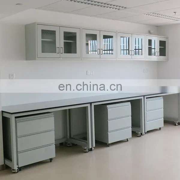 Laboratory All Steel Glass Display/science Wall-mounted Upper Cabinet photo-2