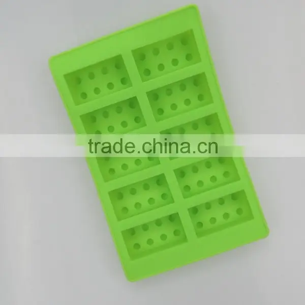 Lego Brick Shaped Gummy Candies Lego Figures Make by FDA Silicone photo-5