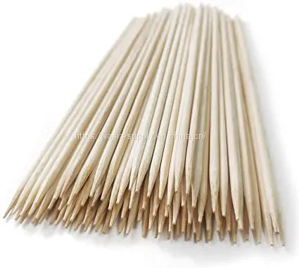 Bamboo Kabob Skewer Wooden Sticks Wooden Skewers Grill Bamboo Sticks Bbq Stick photo-1