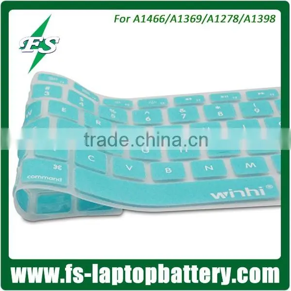 12 Colors Silicone Keyboard Skin Protector For Apple Macbook Pro Air Retina 13"15"17" photo-3