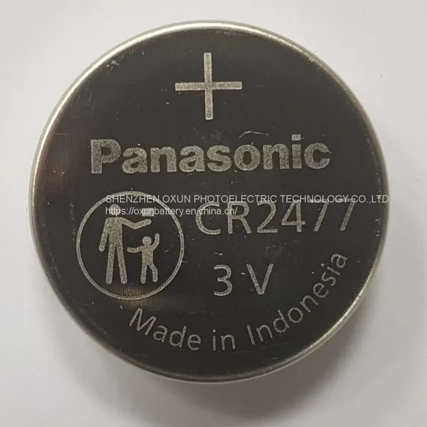 Panasonic CR2477 Button Batteries CR2477N 3V Con Cell Battery