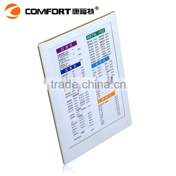 Customized Any Leather Cover Led Lighted Restaurant Menu photo-6