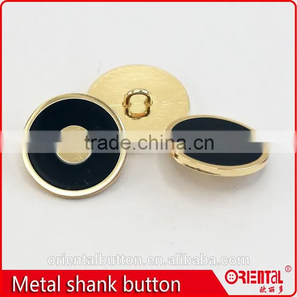 Customizable Enamel Plating Metal Shank Suits Button photo-2