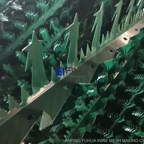 Beautiful Green Anti Climb Wall Spikes for Residential Perimeter Security photo-3