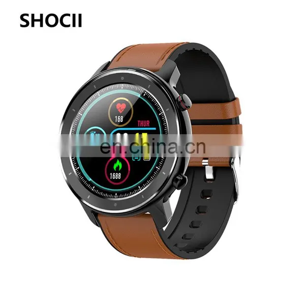 2022 Round Screen Heart Rate Blood Pressure F12 Men Smart Watch Full Round Screen Touch Blood Pressure Smart Watch photo-4