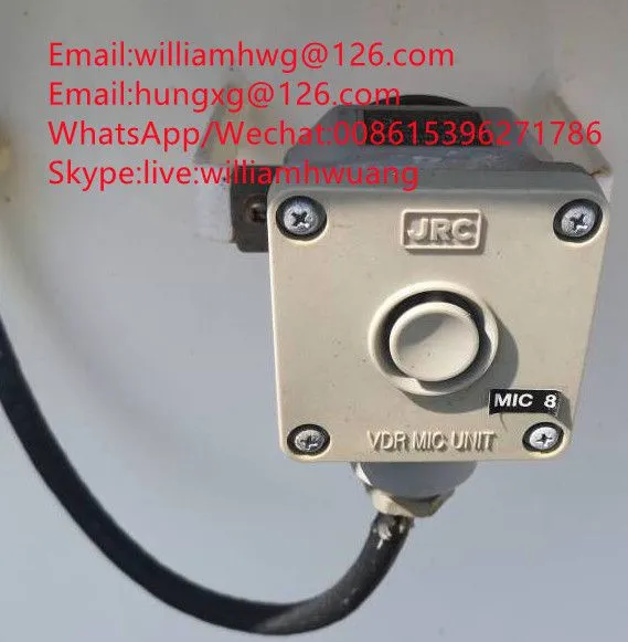 Jrc Nvt-182 Vdr Waterproof Microphone Unit JCY-1900