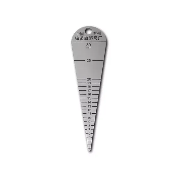 Stainless Rail Taper Welding Gap Inspection Gauge