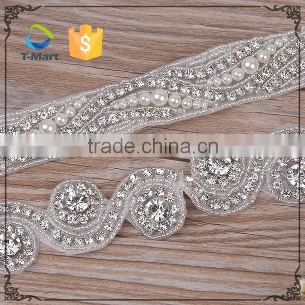 India Price Bridal Lace Applique Work Design photo-3