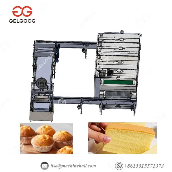 Automatic Cupcake Processing Line|Layer Cake Production Line Price