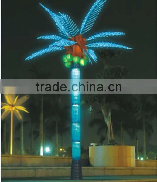 2015 YF Outdoor & Indoor Cheap Products LED Artificial Plastic Palm Tree Lighted Trees Wholesale photo-5