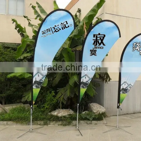Custom Outdoor Tear Drop Flag, Wholesale Teardrop Flags Pole photo-2